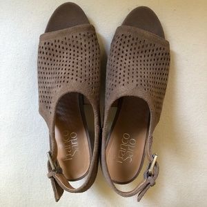 Franco Sarto Suede Sandals